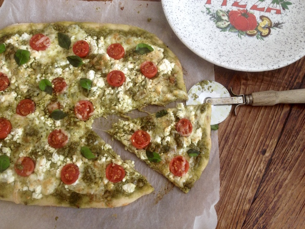 pizza pesto 1