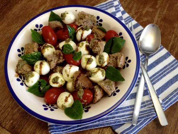 caprese pesto